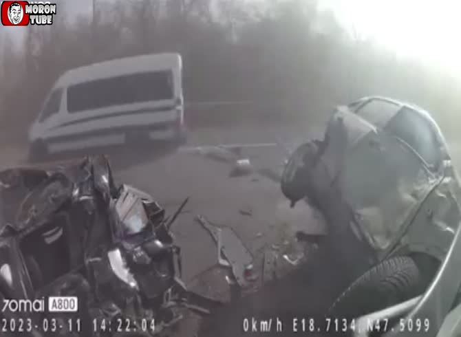 Video :In Budapest, a deadly collision is caused by thick fog and high speed (Warning - frightening)